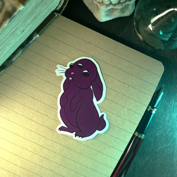 Varázs nyuszi matt matrica