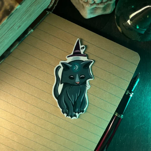 Kék cica matt matrica