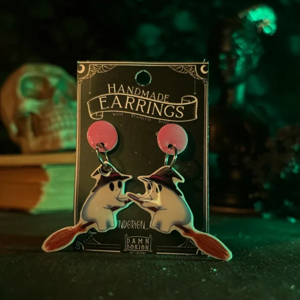 Boszi szellem fülbevaló