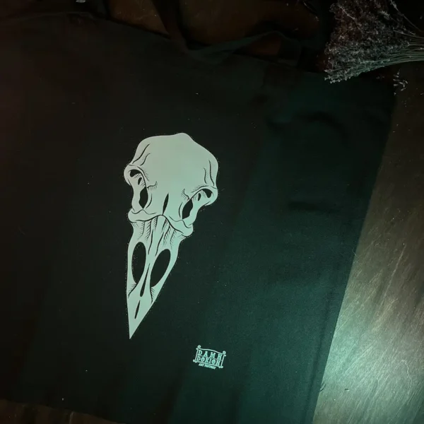 Holló koponya táska